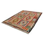 Covor Kilim afgan Chobi 248x176 covor țesut manual din lână