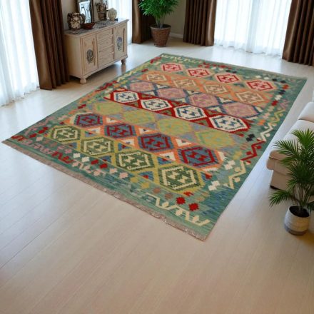 Covor kilim Chobi 178x243 kilim din lână țesut manual