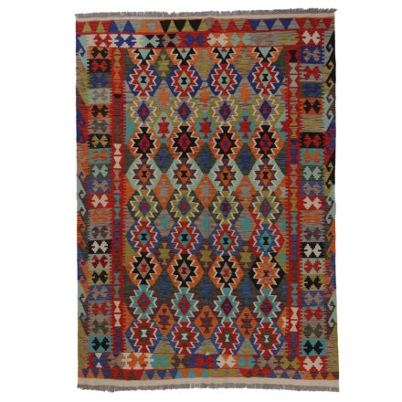 Covor kilim Chobi 242x171 afgane kilim din lână țesut manual 