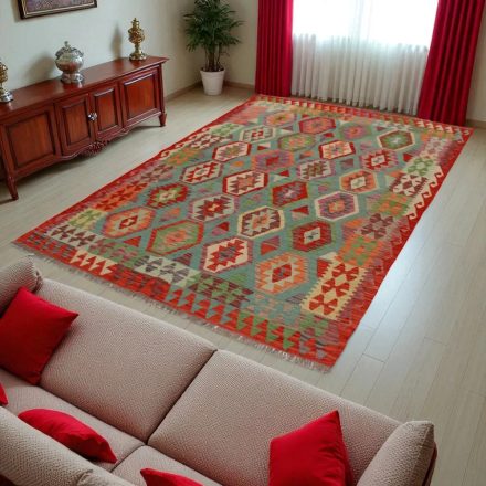 Covor kilim Chobi 172x247 kilim din lână țesut manual