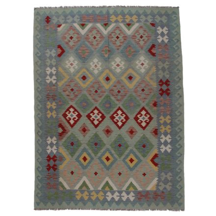 Covor kilim Chobi 250x187 afgane kilim din lână țesut manual 