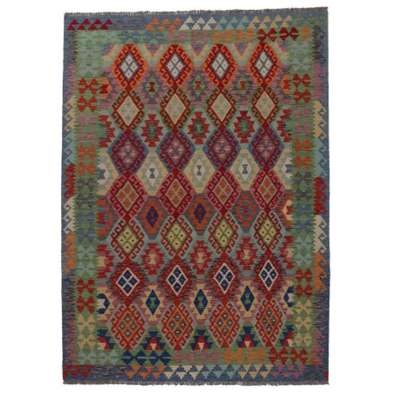 Covor kilim Chobi 249x182 afgane kilim din lână țesut manual 
