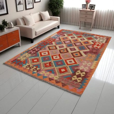 Covor kilim Chobi 173x238 kilim din lână țesut manual