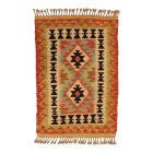 Covor Kilim etnic Chobi 63x92 Kilim autentic din lână