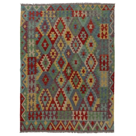 Covor kilim Chobi 250x184 afgane kilim din lână țesut manual 