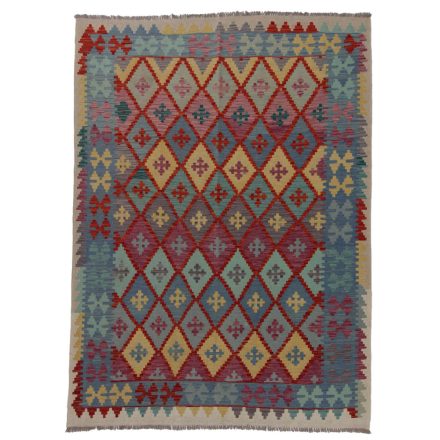 Covor kilim Chobi 247x189 afgane kilim din lână țesut manual 