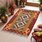 Covor kilim Chobi 93x51 afgane kilim din lână țesut manual 
