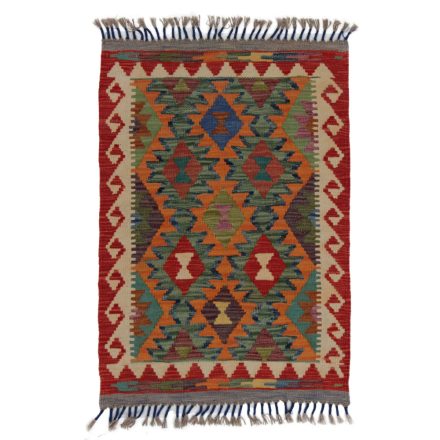 Covor kilim Chobi 96x66 afgane kilim din lână țesut manual 