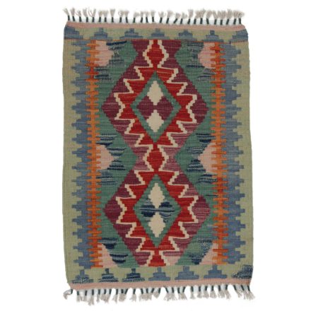 Covor kilim Chobi 90x65 afgane kilim din lână țesut manual 