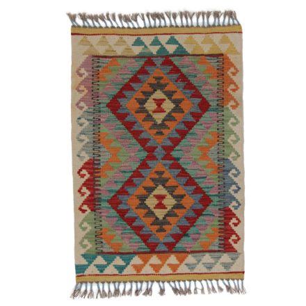 Covor kilim Chobi 88x60 afgane kilim din lână țesut manual 