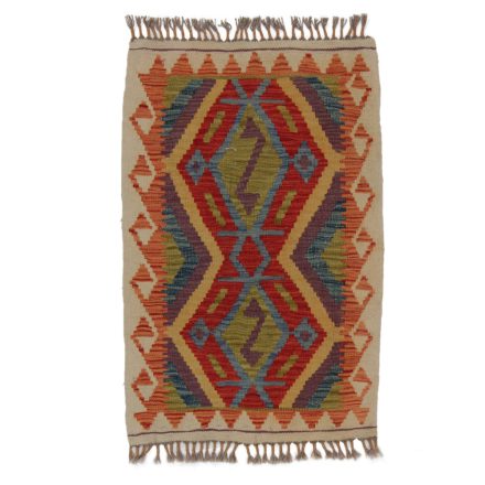 Covor kilim Chobi 59x92 afgane kilim din lână țesut manual 