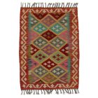 Covor kilim Chobi 65x88 afgane kilim din lână țesut manual 