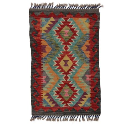 Covor kilim Chobi 59x91 afgane kilim din lână țesut manual 