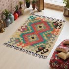Covor kilim Chobi 63x84 afgane kilim din lână țesut manual 