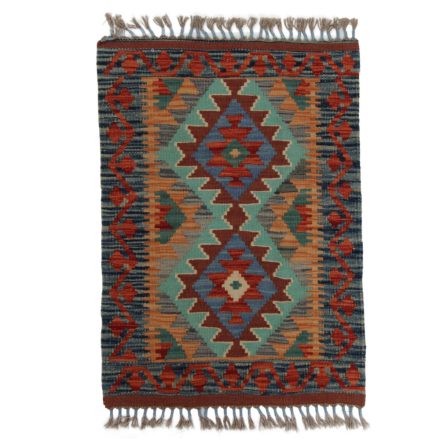 Covor kilim Chobi 87x60 afgane kilim din lână țesut manual 