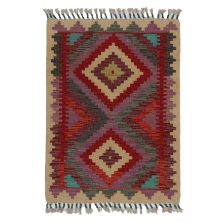 Covor kilim Chobi 82x58 afgane kilim din lână țesut manual 