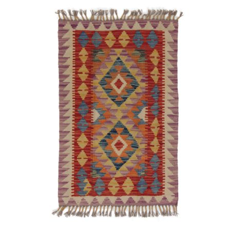 Covor kilim Chobi 91x60 afgane kilim din lână țesut manual 