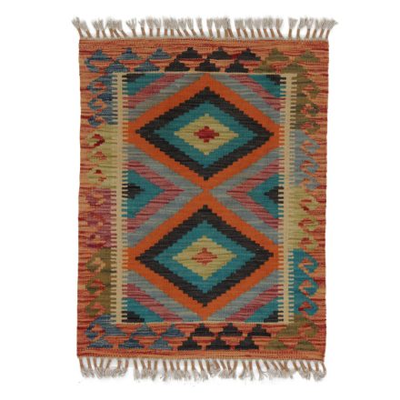 Covor kilim Chobi 77x60 afgane kilim din lână țesut manual 