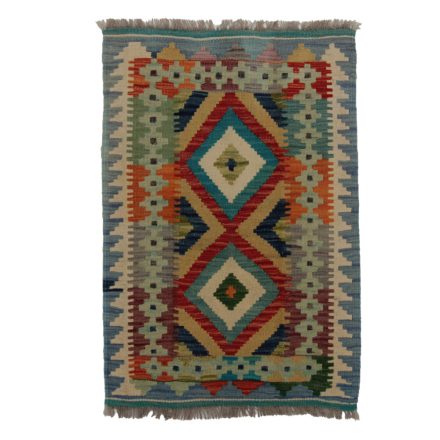 Covor kilim Chobi 86x60 afgane kilim din lână țesut manual 