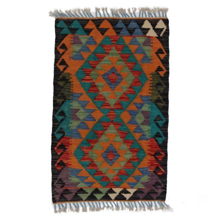 Covor kilim Chobi 95x60 afgane kilim din lână țesut manual 