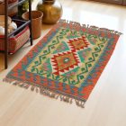 Covor kilim Chobi 66x94 afgane kilim din lână țesut manual 