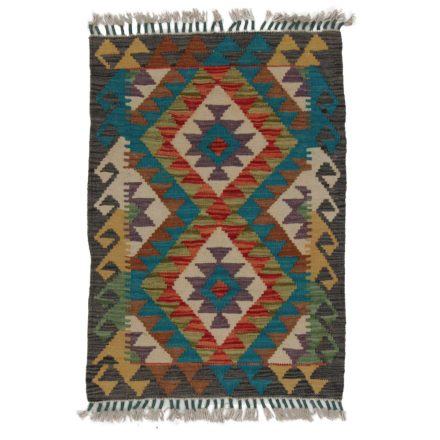 Covor kilim Chobi 85x60 afgane kilim din lână țesut manual 