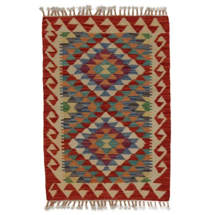 Covor kilim Chobi 62x89 afgane kilim din lână țesut manual 