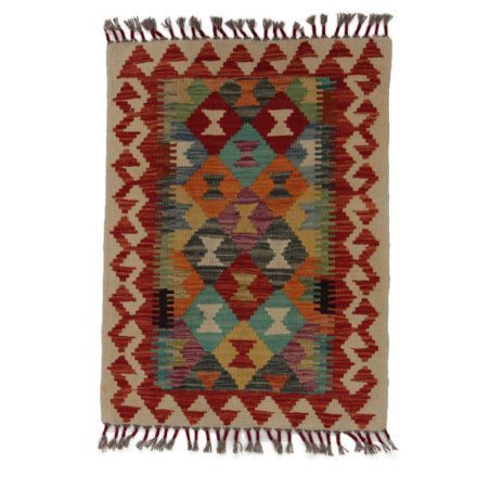 Covor kilim Chobi 82x60 afgane kilim din lână țesut manual 