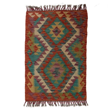 Covor kilim Chobi 92x63 afgane kilim din lână țesut manual 