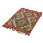 Covor kilim Chobi 92x63 afgane kilim din lână țesut manual 