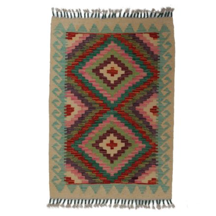 Covor kilim Chobi 88x63 afgane kilim din lână țesut manual 