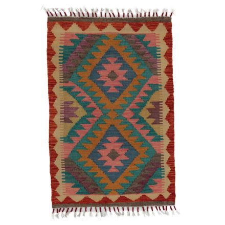 Covor kilim Chobi 62x91 afgane kilim din lână țesut manual 