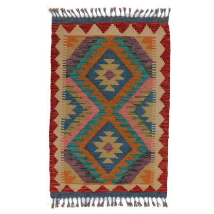 Covor kilim Chobi 93x62 afgane kilim din lână țesut manual 