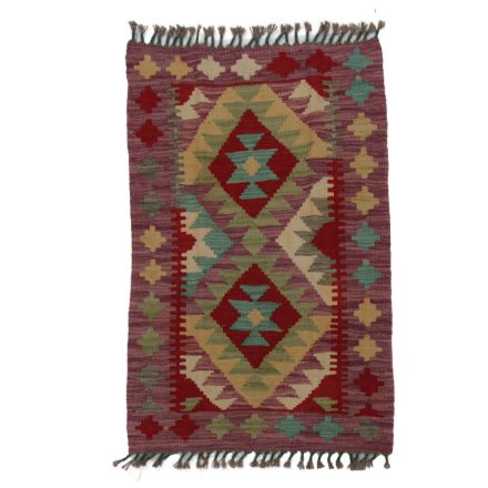 Covor kilim Chobi 58x90 afgane kilim din lână țesut manual 