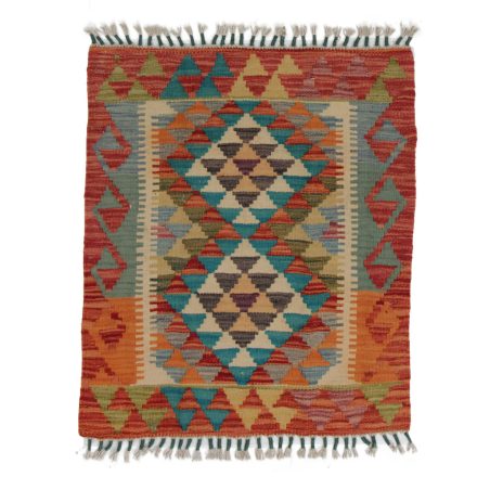 Covor kilim Chobi 74x64 afgane kilim din lână țesut manual 