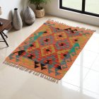 Covor kilim Chobi 88x60 afgane kilim din lână țesut manual 