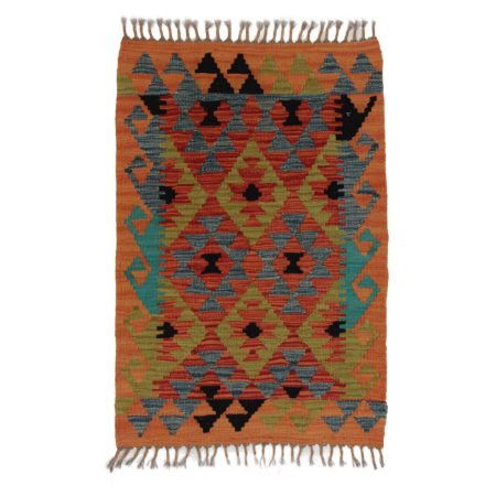 Covor kilim Chobi 88x60 afgane kilim din lână țesut manual 