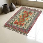 Covor kilim Chobi 62x96 afgane kilim din lână țesut manual 