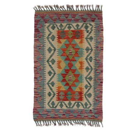 Covor kilim Chobi 62x96 afgane kilim din lână țesut manual 