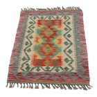 Covor kilim Chobi 62x96 afgane kilim din lână țesut manual 