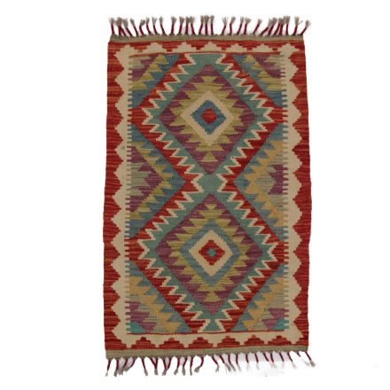 Covor kilim Chobi 60x92 afgane kilim din lână țesut manual 