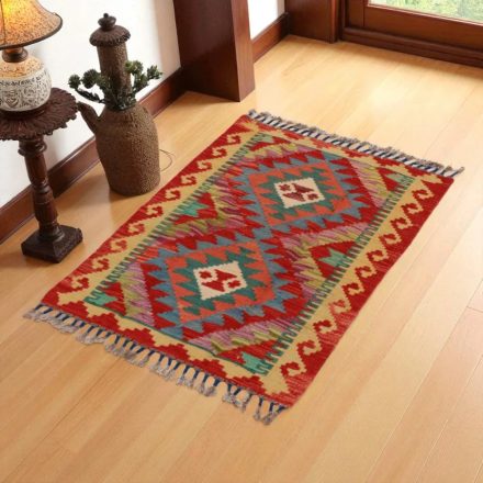 Covor kilim Chobi 60x88 afgane kilim din lână țesut manual 