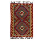 Covor kilim Chobi 60x88 afgane kilim din lână țesut manual 