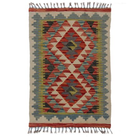 Covor kilim Chobi 65x98 afgane kilim din lână țesut manual 