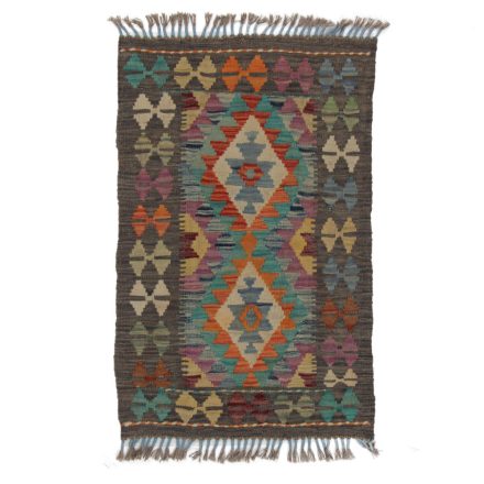 Covor kilim Chobi 58x94 afgane kilim din lână țesut manual 