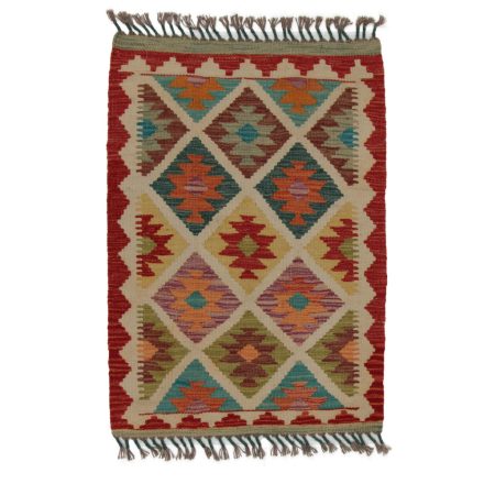 Covor kilim Chobi 63x89 afgane kilim din lână țesut manual 