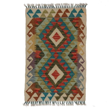 Covor kilim Chobi 59x88 afgane kilim din lână țesut manual 