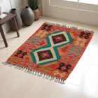 Covor kilim Chobi 64x88 afgane kilim din lână țesut manual 