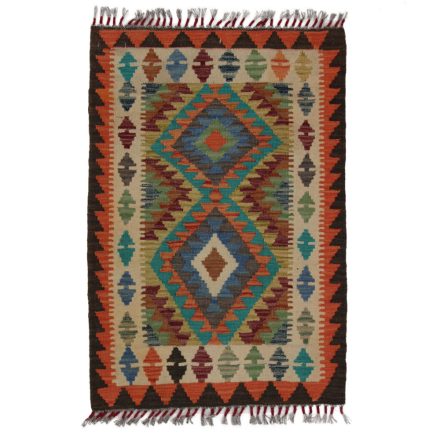 Covor kilim Chobi 64x93 afgane kilim din lână țesut manual 