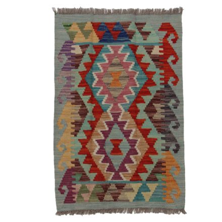 Covor kilim Chobi 90x61 afgane kilim din lână țesut manual 